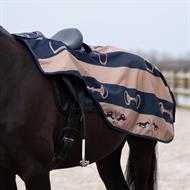 HVP Gwenny Lændedækken - Navy/Camel
